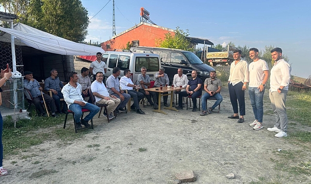 Müdürlerden Tuzluca köylerine ziyaret