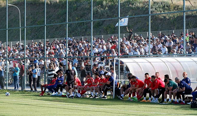 Palandöken Yüksek İrtifa Kamp Merkezi&#039;nde özel maç