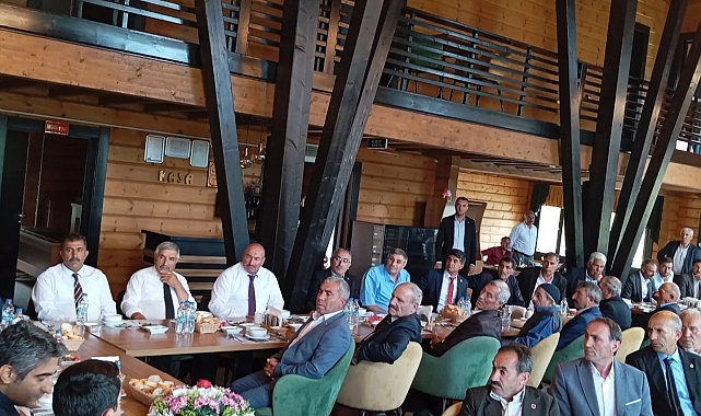 Sarıkamış&#039;ta muhtarlar toplantısı yapıldı