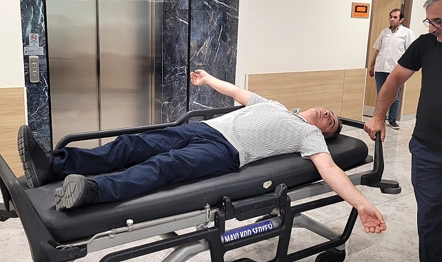 Şehir Hastanesi&#039;nde mavi kod tatbikatı gerçekleştirildi