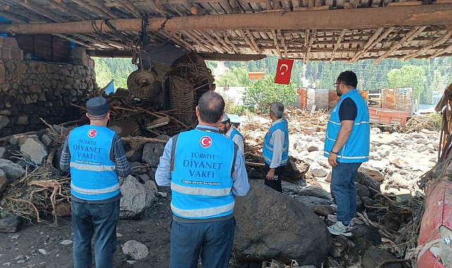 Selden etkilenen vatandaşlara &quot;Manevi Destek&quot; ekibi