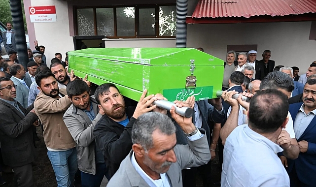 Sele kapılan çobana son görev