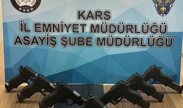 Silahları kömürlüğe saklamış