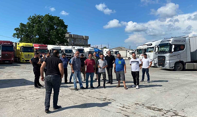 Tır şoförleri, Gürcistan&#039;da mağdur edildi ideası