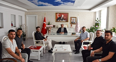 TÜRKAV Iğdır İl Başkanlığından Milli Eğitim Müdürü Gün’e hayırlı olsun ziyareti