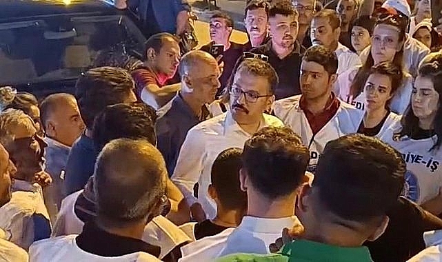 Vali Turan’dan işten çıkarılan işçilere destek ziyareti