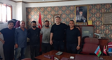 Vali Yardımcısı Karakaş’tan Iğdır Sanayi Sitesine veda ziyareti