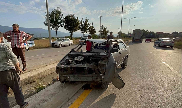15 yaşındaki çocuk ortalığı birbirine kattı: Tofaş hurdaya döndü