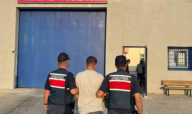 3 yıl 1 ay 15 gün hapis cezasıyla aranan hırsızı jandarma yakaladı
