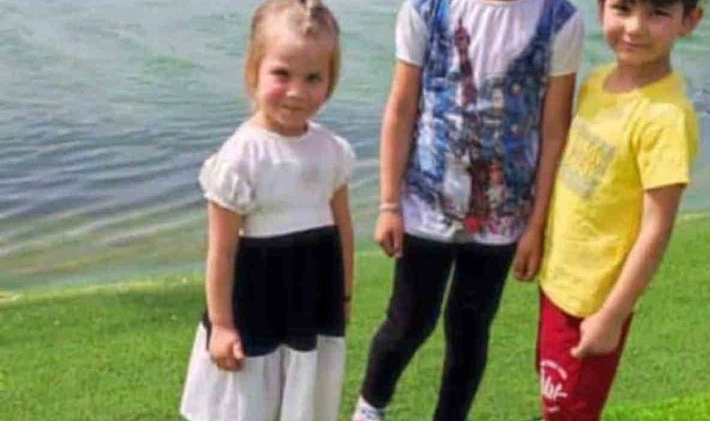 5 çocuk yan yana defnedildi