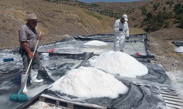 84 mineral içeren doğal kaynak tuzları, büyük ilgi görüyor