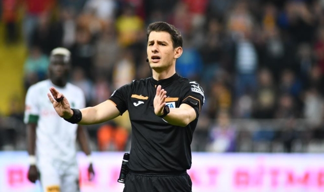 Adana Demirspor - Galatasaray maçının VAR&#039;ı Halil Umut Meler oldu