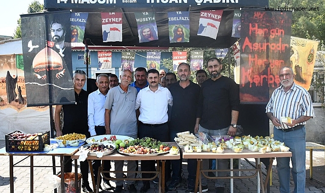 Aralık’ta Kerbela Şehitleri için ihsan çadırı kuruldu