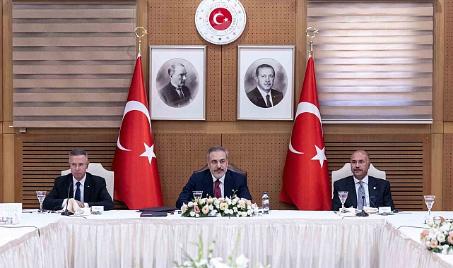 Bakan Fidan Arap Ligi ülkelerinin Ankara Büyükelçileri ile buluştu