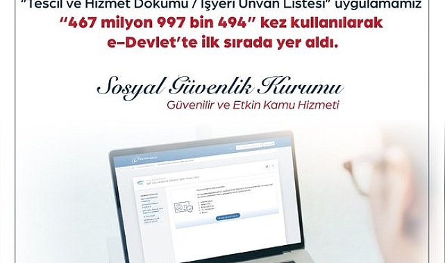 Bakan Işıkhan: &quot;e-Devlet&#039;ten en çok ziyaret edilen uygulama SGK Tescil ve Hizmet Dökümü oldu&quot;