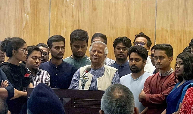 Bangladeş&#039;te Nobel ödüllü Muhammed Yunus ülkenin yeni başbakanı olarak yemin etti