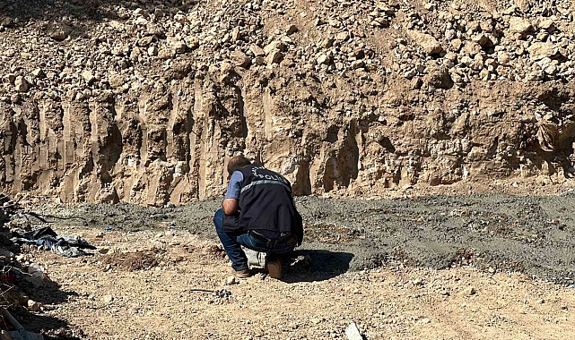 Bir inşaatın temeline beton atarken elektrik akımına kapıldı