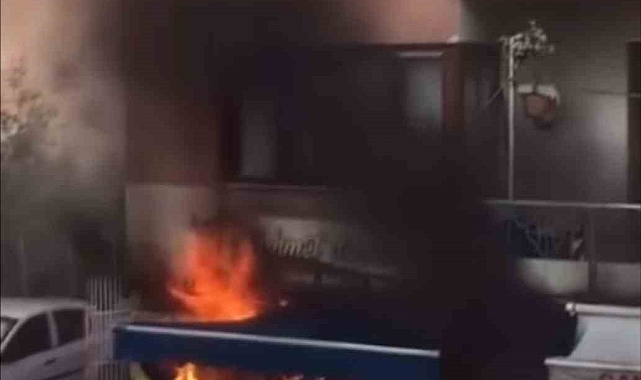 Bursa&#039;da Korkutan Yangın