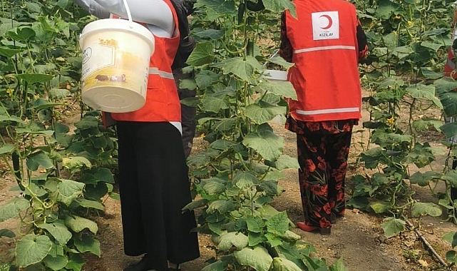 Denetimli serbestlik kapsamındaki yükümlülerin ürettiği ürünler, ihtiyaç sahiplerine ulaştırıldı