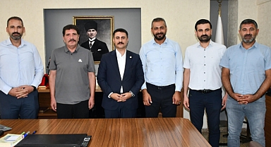 Eğitim Bir Sen’den Kaymakam Aydın’a hayırlı olsun ziyareti