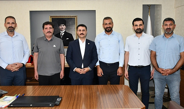 Eğitim Bir Sen’den Kaymakam Aydın’a hayırlı olsun ziyareti