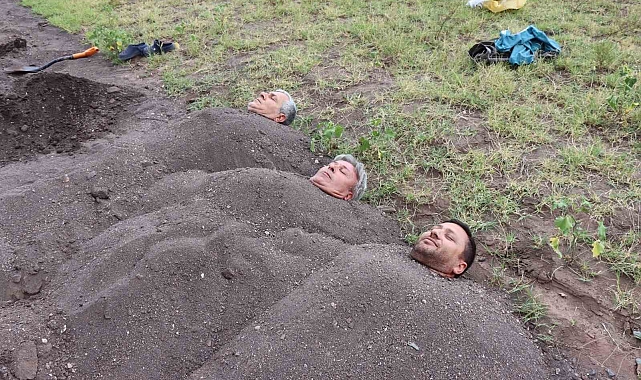 Ejder deresinin kumları şifa dağıtıyor