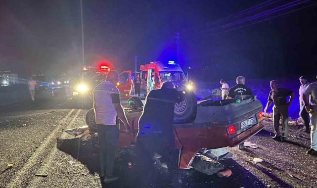 Elazığ&#039;da trafik kazası: 5 yaralı
