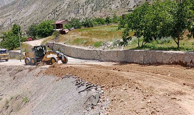 Erzurum&#039;da heyelan kamerada