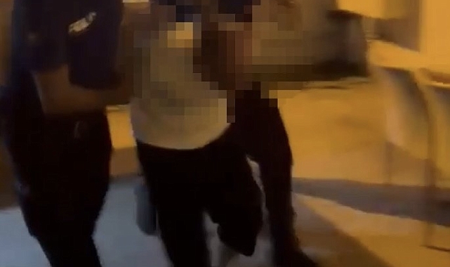 Genç kızı taciz eden kurye yakalandı