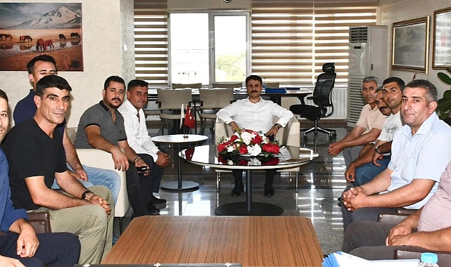 Güvenlik Korucularından Kaymakam Aydın’a hayırlı olsun ziyareti