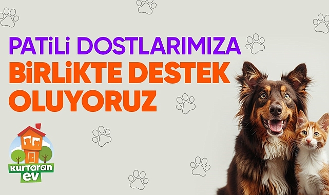 Hepsiburada&#039;dan Kurtaran Ev&#039;e destek