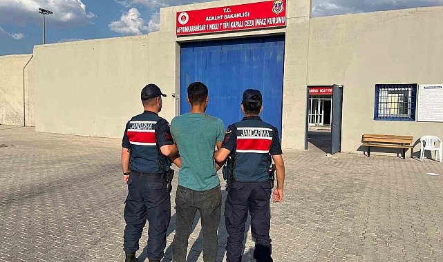 Hırsızlık suçundan 3 yıl 1 ay 15 gün hapis cezası olan şahıs yakalandı