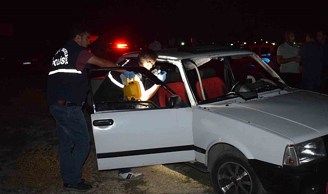 Husumetlilerinin aracına silahla ateş açan zanlılar gözaltına alındı