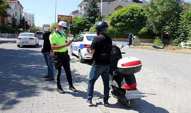Iğdır’da 108 motosiklet trafikten men edildi