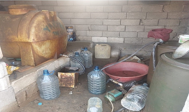 Iğdır’da 2 Bin 500 litre kaçak akaryakıt ele geçirildi