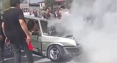 Iğdır’da feci kaza. Otomobil ile traktör çarpıştı!