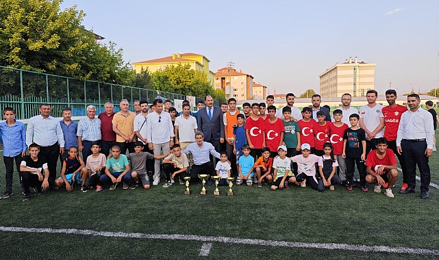 Iğdır’da yaz Kur’an kursları arası futbol turnuvası tamamlandı