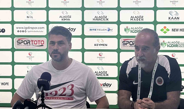 Iğdır FK - Gençlerbirliği maçının ardından