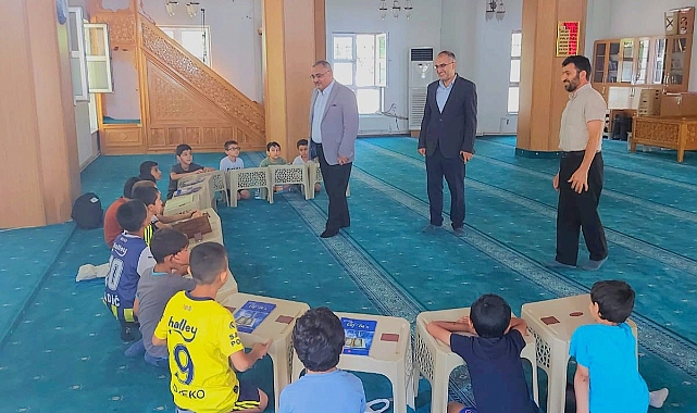 İl Müftüsü Demirel’den Yaz Kur’an Kurslarına ziyaret
