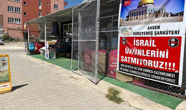 İsrail mallarını satmıyor, gelirinin bir kısmını Filistin&#039;e gönderiyor