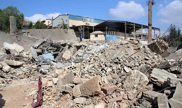 İsrail ordusu, sivillere ait evi vurdu