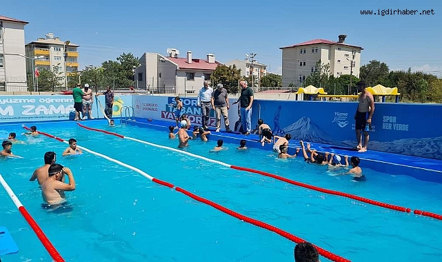 Karakoyunlu’da yüzme bilmeyen çocuk kalmayacak