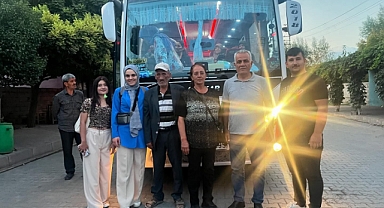 Karakoyunlu’dan Malazgirt'e gidecek grup yola çıktı