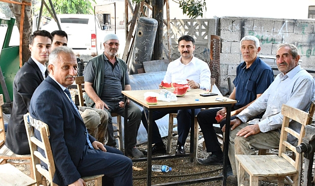 Kaymakam Aydın’ın esnaf ve vatandaş ziyaretleri devam ediyor