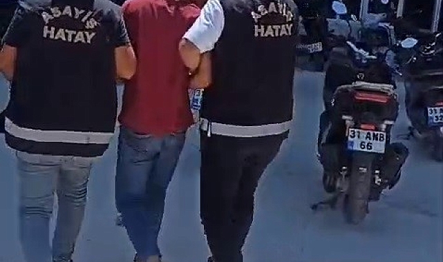 Kesinleşmiş hapis cezası bulunan şahıs polis ekipleri tarafından yakalandı