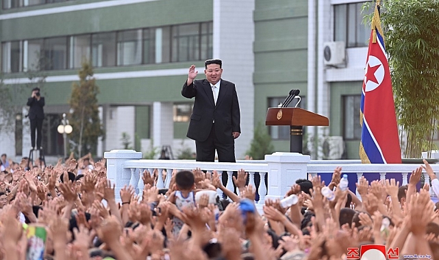 Kuzey Kore&#039;de 13 bin afetzede başkent Pyongyang&#039;a getirildi