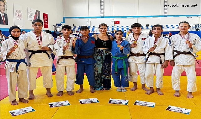 Manavgat’ta düzenlenen Judo Turnuvasında Iğdır Rüzgârı esti