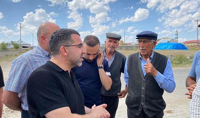 Milletvekili Çalkın, Susuz&#039;da incelemelerde bulundu