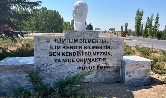 Odunpazarı Belediyesinden gönül insanı Yunus Emre&#039;ye saygı