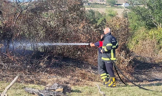 Otların kontrollü yakılması paniğe neden oldu